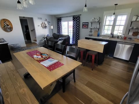 Dining Room table and Kitchen