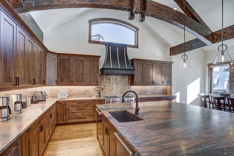 Top of the line kitchen features