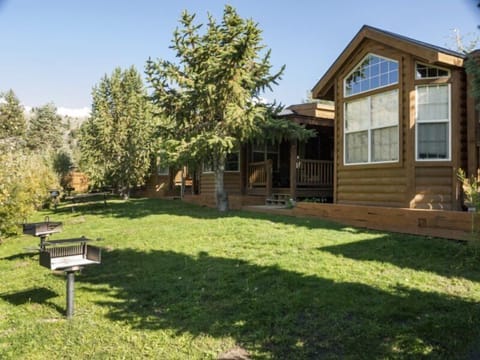 Riverside picnic area