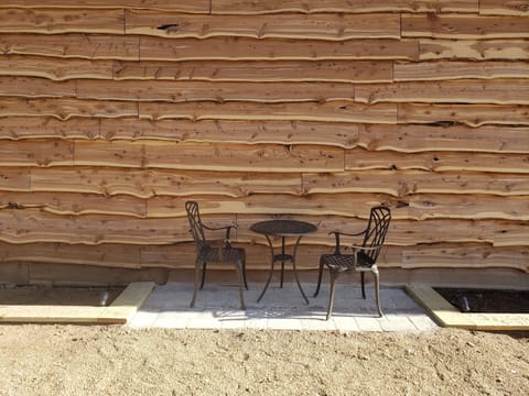 Outdoor seating area