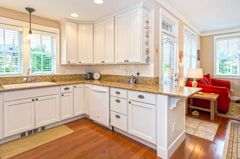 Kitchen comes stocked with everything you need to create your favorite meal