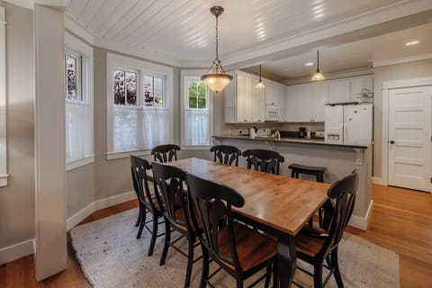 Gather around the dining table for great food and conversation