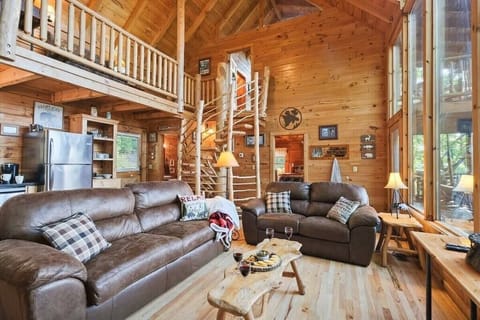 Magic Mountain's cozy living area