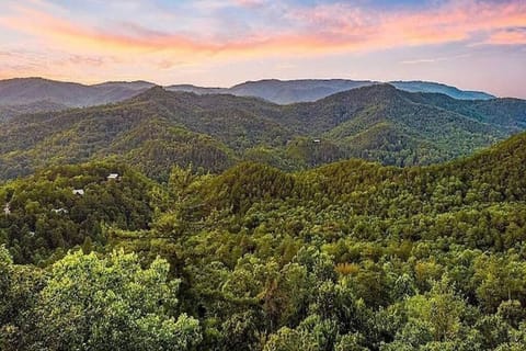 View from Magic Mountain's relaxing deck