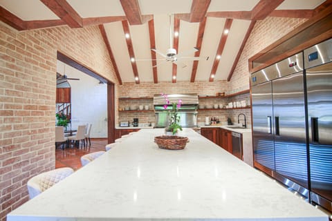 Updated and Modern Kitchen with High-end Industrial Appliances