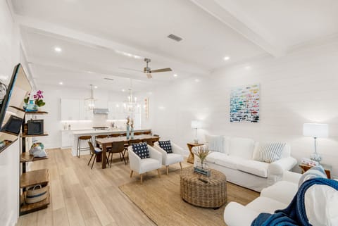 Spacious and open living room