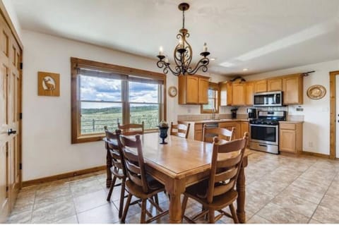 Kitchen and Dining Room.