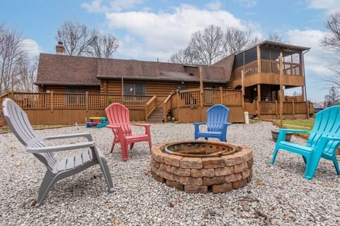 Yes! WnklerWald has a Biergarten. Relax by the fire pit, hang out with loved ones.