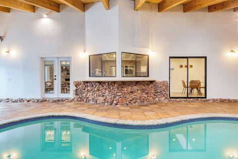 Large indoor pool to enjoy a swim any time of the year.