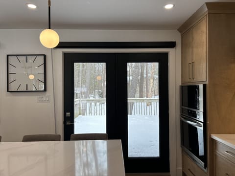 Terrace Patio door which gives you access to back deck