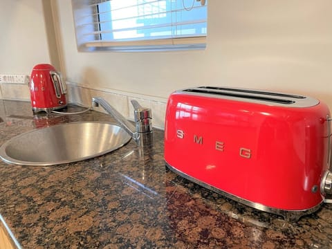 Great appliances in the kitchen