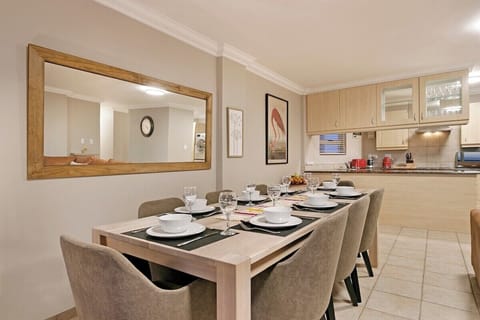 The big table for all those shared meals with views right at Table Mountain!