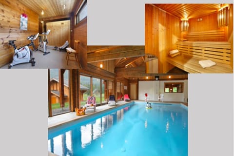 Indoor pool, a heated pool