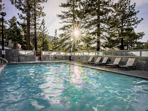 Indoor pool, outdoor pool