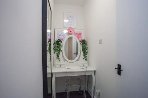 A vintage mirror