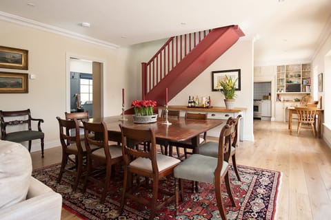 Housedon Haugh - view from the dining room through to the country kitchen