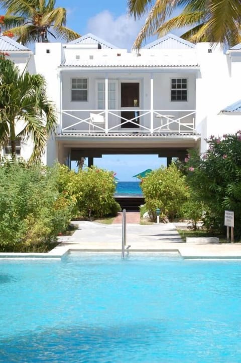 Indoor pool, sun loungers