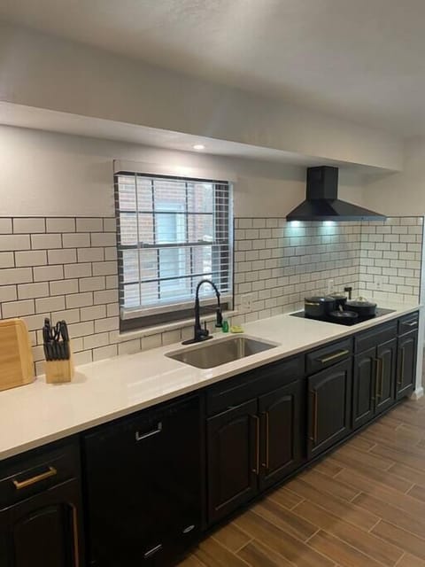 Kitchen From The Rear Door