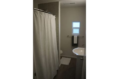 Combined shower/tub