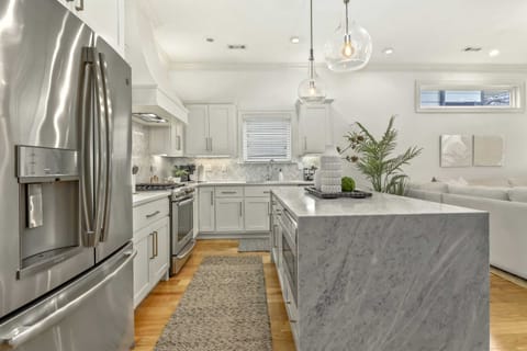 Fully stocked kitchen