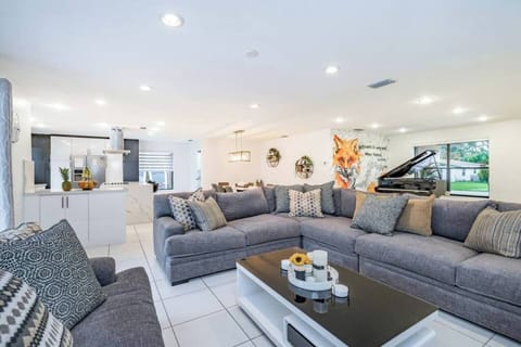 Fox Island cozy living room