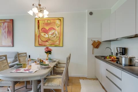 Kitchen and dining area