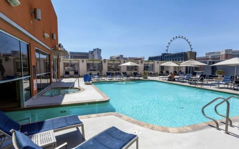 Indoor pool, a heated pool