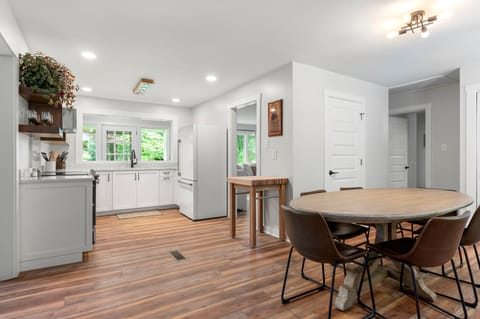 Dining + Kitchen area