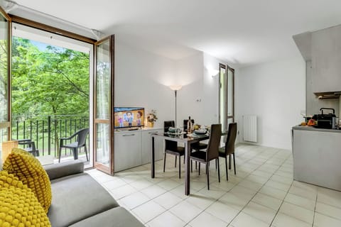 Living and dining room