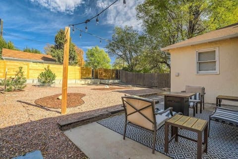 Gather around our inviting firepit, where warmth meets camaraderie. Sip on a cup of coffee or engage in lively conversations as the flames dance in the night. It's the perfect spot to create lasting memories and enjoy the cozy ambiance.