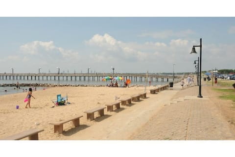 Sun loungers, beach towels