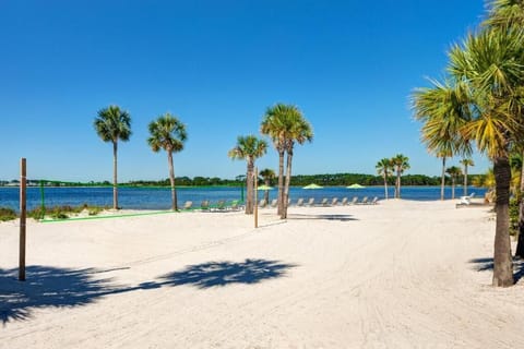 On the beach