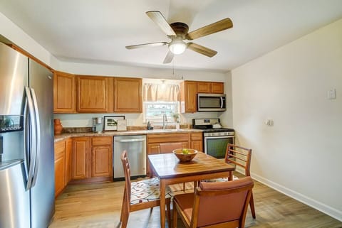 Cook and enjoy your favorite meals in this spacious, fully-equipped kitchen.