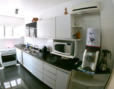 Fridge, microwave, oven, coffee/tea maker