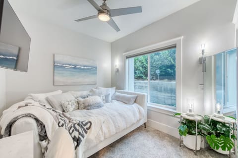 More cozy lounging space.