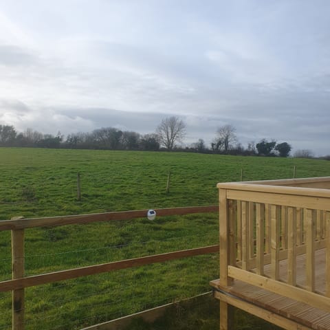 View from the caravan