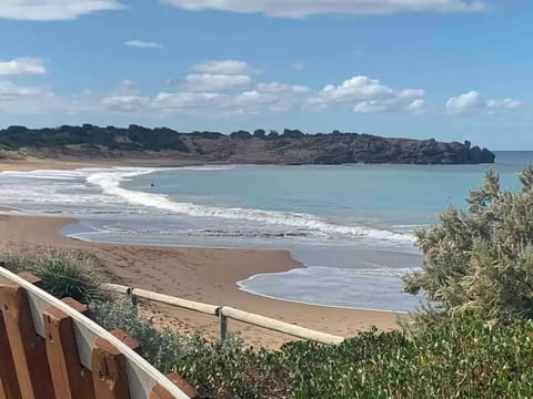 Beach nearby, sun loungers