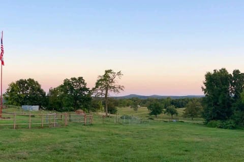 Another view of Twin Mountains in background from the 20 acre, private setting.