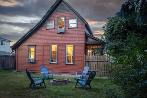 Relax in the spacious back yard
