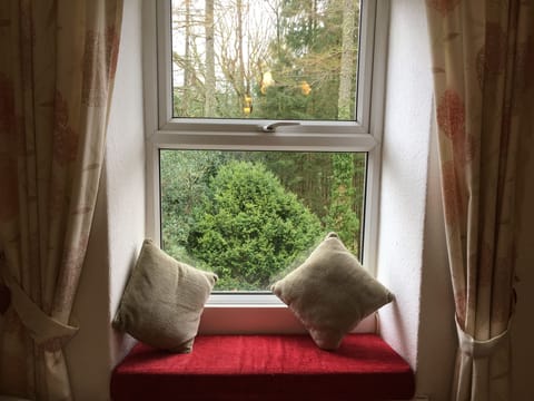 Window seat where the trees have now been cut back