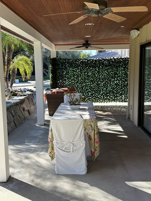 Outdoor dining