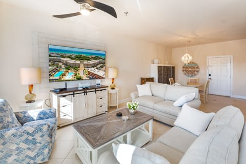 Living area with sleeper and murphy sofa