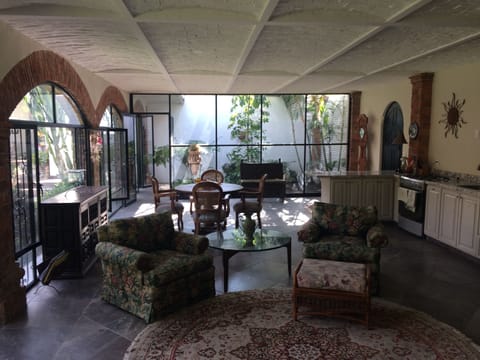 Main room living and kitchen area