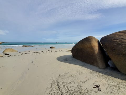 On the beach