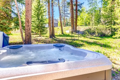 After a day of fun and adventure, there's nothing quite like unwinding in a private hot tub. Our home's private hot tub is the perfect place to relax and recharge after a day of exploring all that Breckenridge has to offer.  