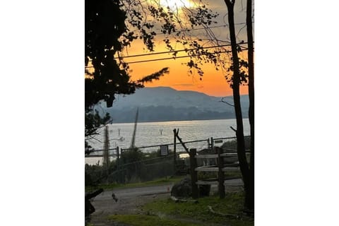 Beautiful sunrise from the Harbor Kee.