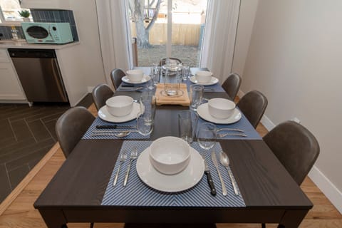 Enjoy a Meal, Seating for 8.