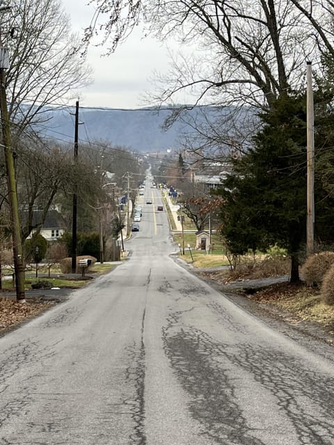View toward Juniata College