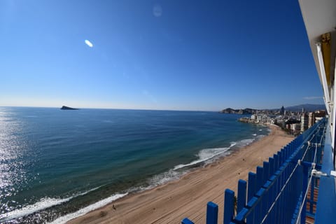 On the beach