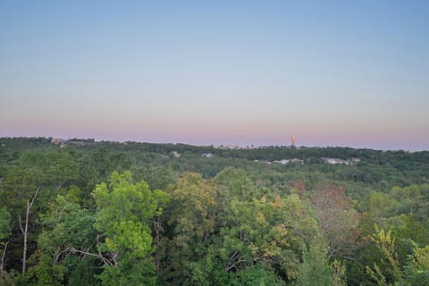 Embrace nature's grandeur from your cozy retreat! Nestled among towering trees and majestic mountains